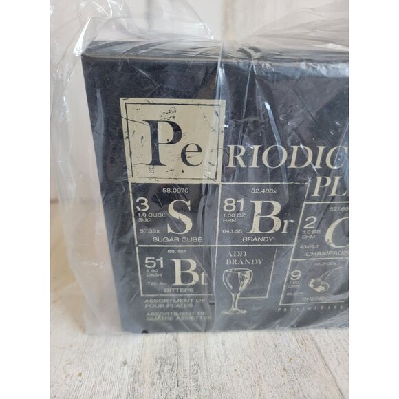 Pottery Barn periodic plates brandy champagne sugar cube bitters Cherry unique - Picture 2 of 8